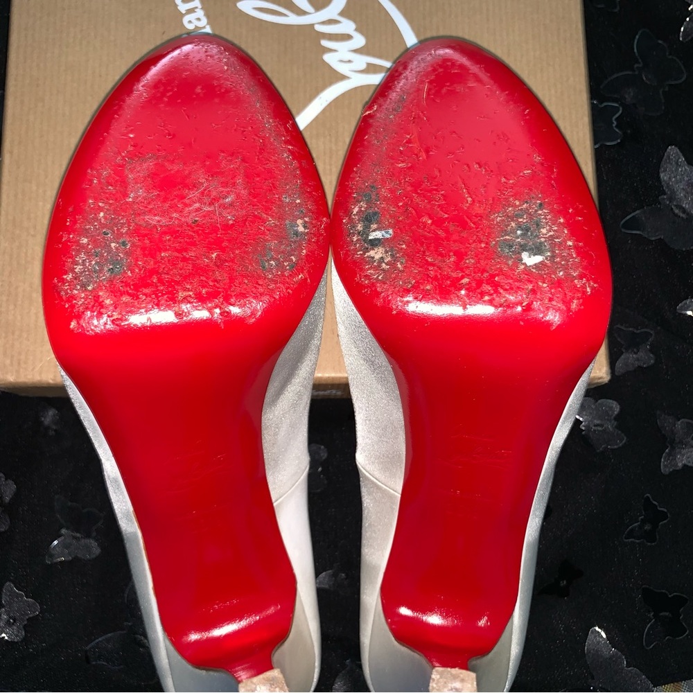 Christian Louboutin wedding Hyper Prive Satin - Picture 7 of 16